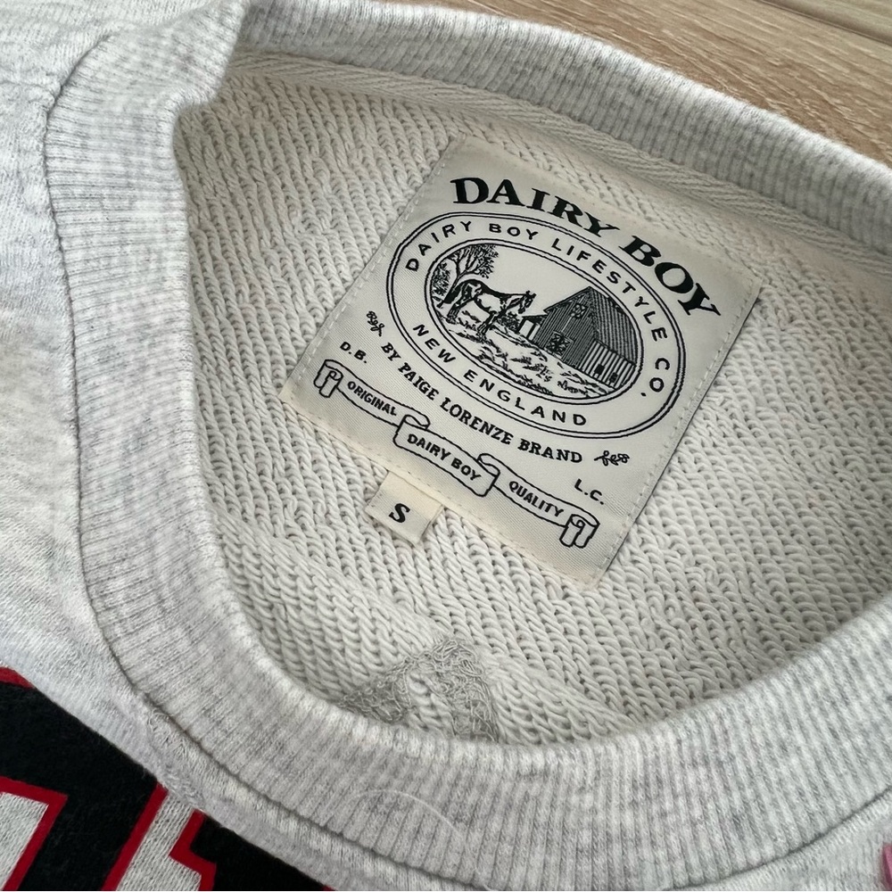 NWT Limited Edition Dairy Boy X Georgia Study Break State Champs Crewneck - Picture 11 of 11